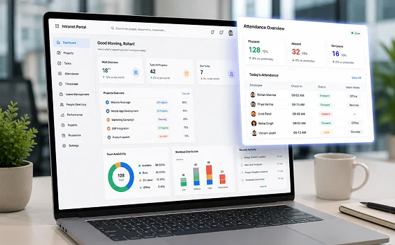Attendance Integrated with Work Context
