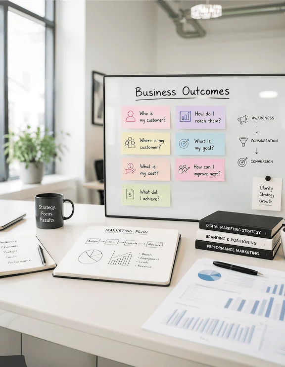 Business Outcomes With Digital Marketing