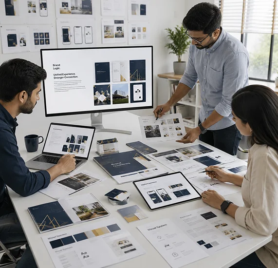 Collateral Architecture Built on Brand Logic