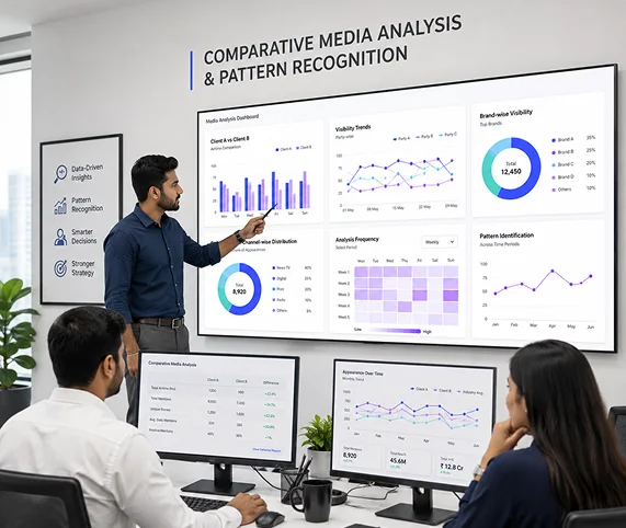 Comparative Media Analysis & Pattern Recognition