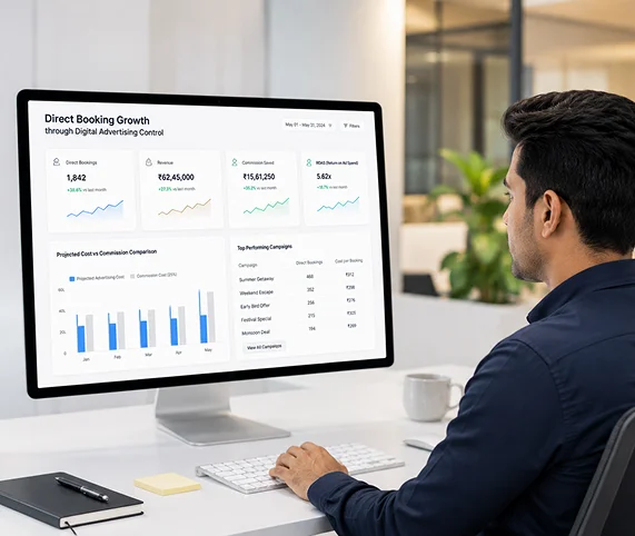 Direct Booking Growth Through Digital Advertising Control