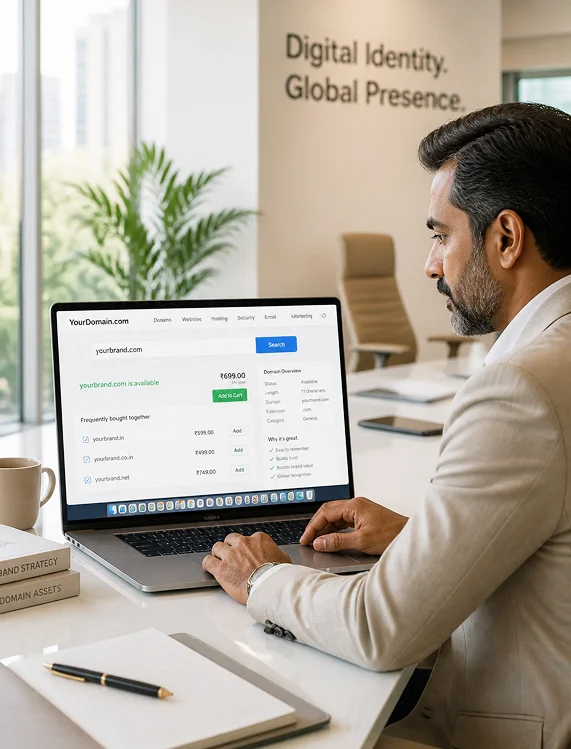 Domain Booking & Ownership Management