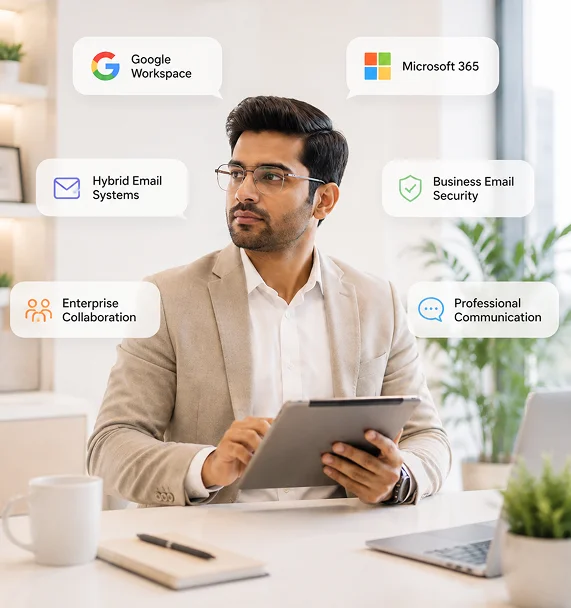 Email Solutions (cPanel / Google Workspace / Microsoft 365 / Hybrid)