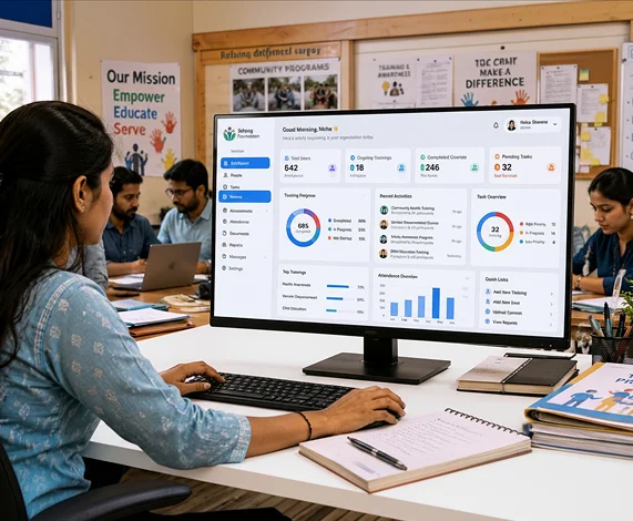 Intranet & Workforce Performance Management System For NGO