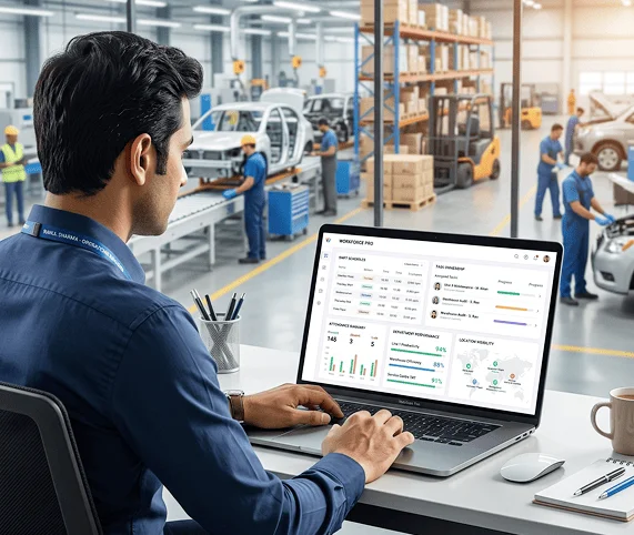 Intranet & Workforce Performance Management System For Automobile Industry