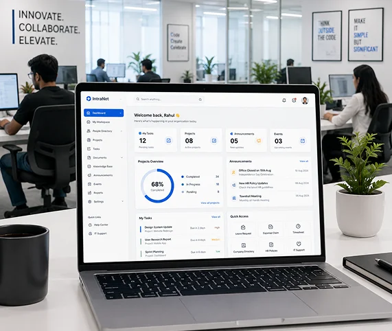 Intranet & Workforce Performance Management System For IT Industry
