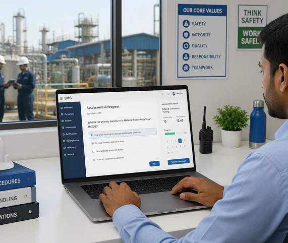 Learning Management System (LMS) For Chemical Industry
