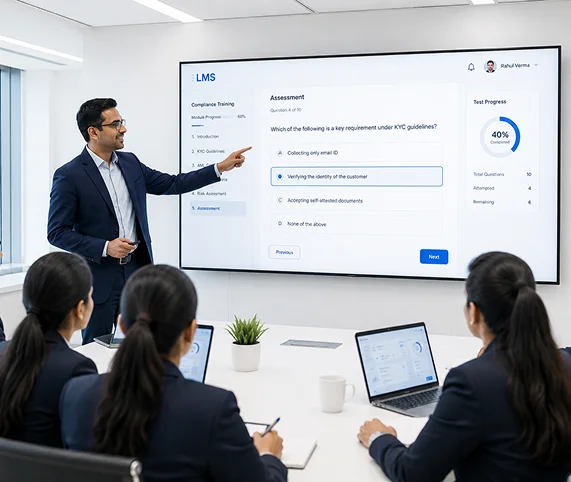 Learning Management System (LMS) For Fintech Industry