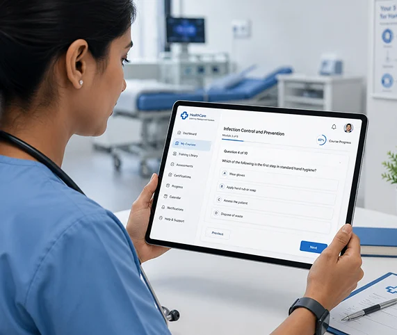 Learning Management System (LMS) For Healthcare Industry