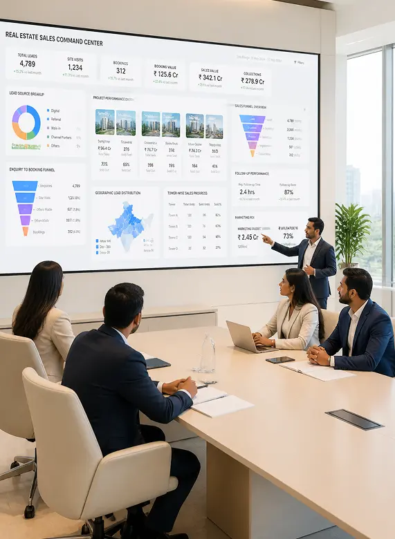 Operational Visibility & Reporting Dashboard For Real Estate Industry