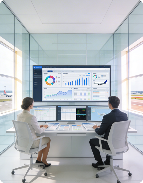 Operational Visibility & Reporting  Dashboard For Airlines Industry