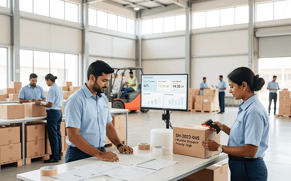 Order Processing and Fulfilment System For Manufacturing Industry