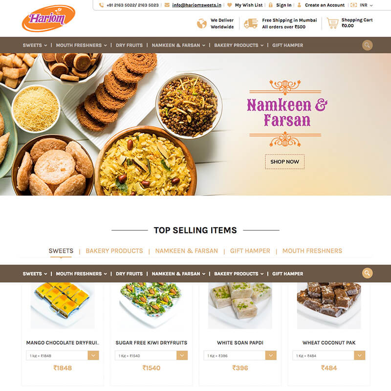 Hariom Sweets