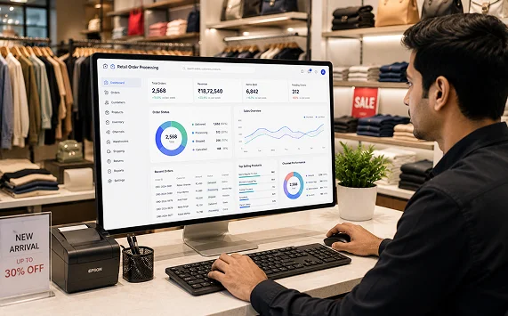Retail Order Processing & Distributed Commerce System