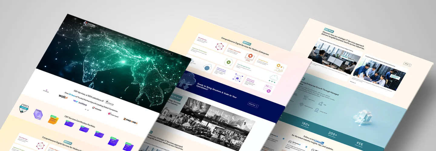 Web Designing For CBY Services