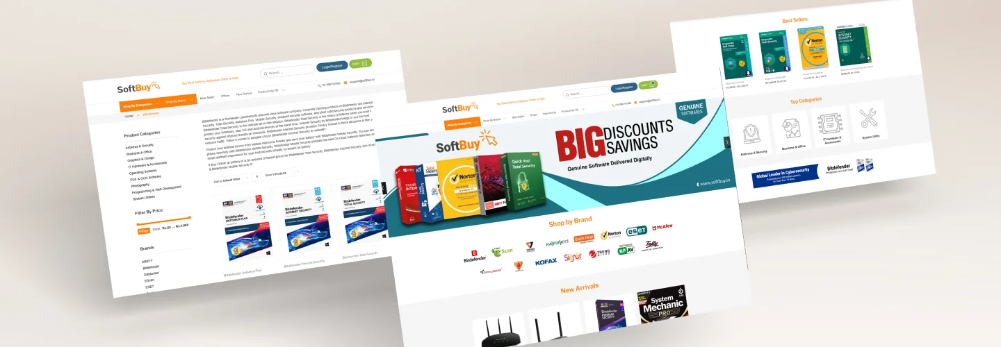 Website Designing & Development For AV Software Pvt. Ltd.